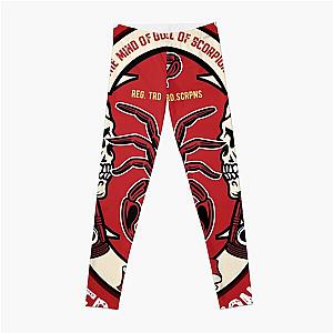 Venomous Toxic Poisonous Red Scorpions, Fearless, Intuitive, ambitious! Leggings