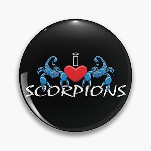 I Heart Scorpions Pin