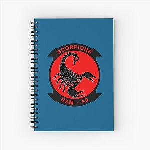 HSM-49 Scorpions Spiral Notebook