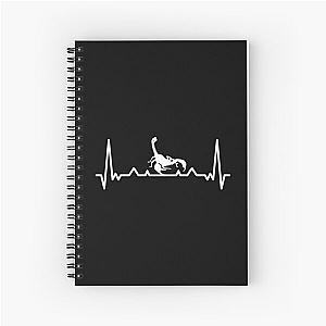 My Heart Beats For Scorpions Spiral Notebook