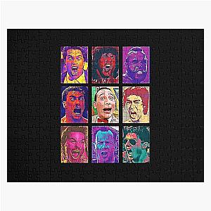 Action Scream Pop Art T-Shirt Jigsaw Puzzle