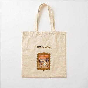Halloween The Scream Cotton Tote Bag