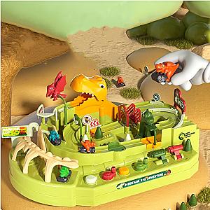 Dinosaur Adventure Curved Road Screwball Scramble Interaction Games