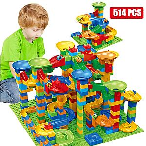 Screwball Scramble Small Size Marble Race Blocks