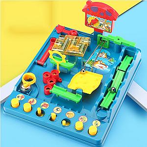 Blue Screwball Scramble Ball Adventure Puzzle Intellectual Game Toy