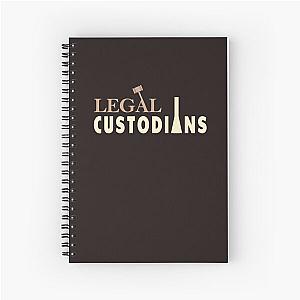 Scrubs Legal Custodians Lawyer Janitor Spiral Notebook