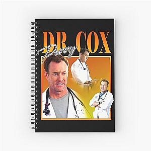 DR PERRY COX Homage , Baggy Boyfriend Tee, Doctor Cox From Scrubs Spiral Notebook