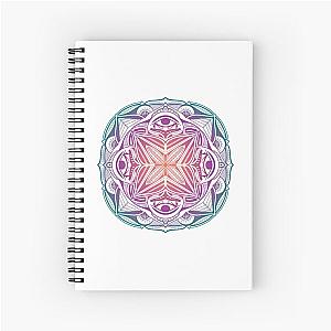 Chakra and Mandala Scrubs Spiral Notebook