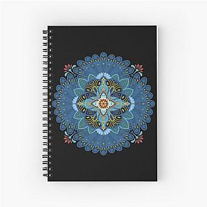 Relaxing Chakra and Mandala Scrubs Spiral Notebook