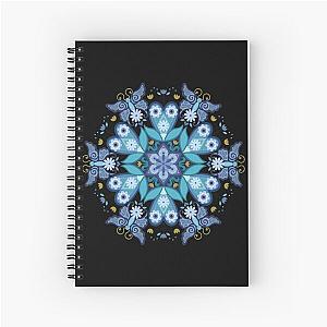 Relaxing Chakra and Mandala Scrubs Spiral Notebook