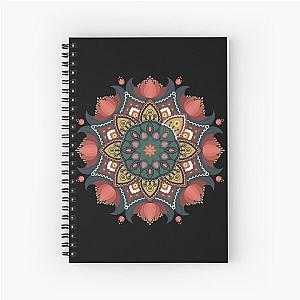 Relaxing Chakra and Mandala Scrubs Spiral Notebook