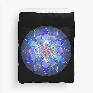 Mystical Flower Mandala Scrubs Duvet Cover