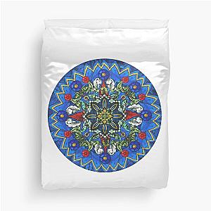 Italian Baroque Mandala Scrubs Duvet Cover