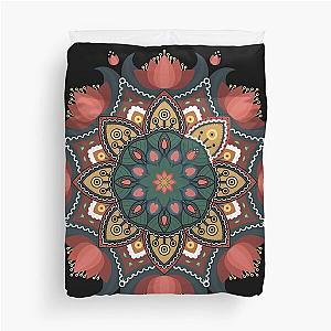 Relaxing Chakra and Mandala Scrubs Duvet Cover