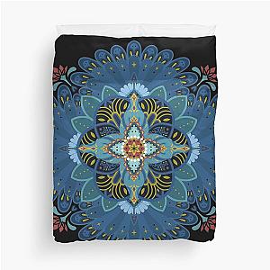 Relaxing Chakra and Mandala Scrubs Duvet Cover