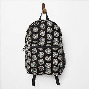 White heaven mandala scrubs Backpack