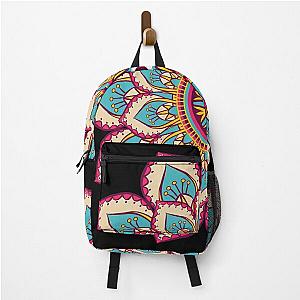 Red And Blue Mandala Scrubs Backpack