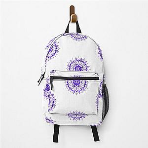 Mandala  Scrubs Purple Backpack