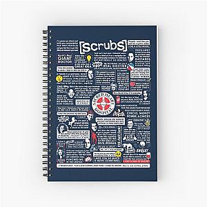 Wise Words of Scrubs Spiral Notebook