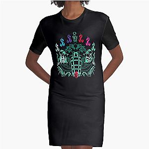 "Fort of the Damned" Sea of Thieves Design Classic Graphic T-Shirt Dress