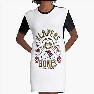 Reapers Bones Sea of Thieves Design Graphic T-Shirt Dress