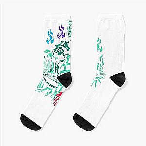 "Fort of the Damned" Sea of Thieves Design Classic Socks