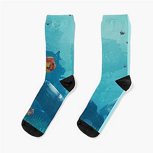 Underwater Shipwreck - Sea of Thieves  Socks