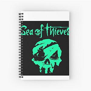 Sea Of Thieves Skull Spiral Notebook