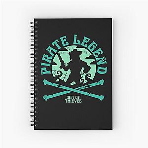 "Pirate Legend" Sea of Thieves Design Classic T-Shirt Spiral Notebook