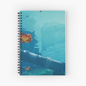 Underwater Shipwreck - Sea of Thieves  Spiral Notebook