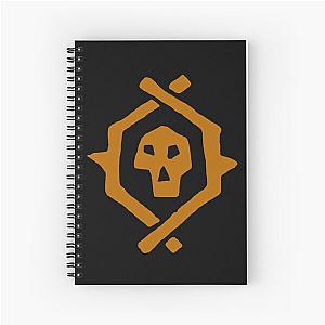 Logo Athena's Fortune from sea of thieves Spiral Notebook