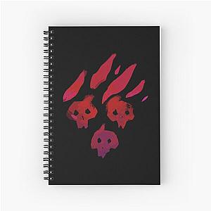 Devils Roar Ancient Painting - Sea of Thieves  Spiral Notebook