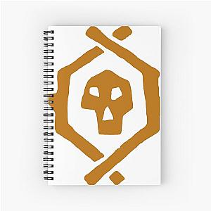 Logo Athena-s Fortune from sea of thieves Spiral Notebook