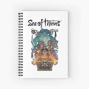 Sea Of Thieves Skull Spiral Notebook