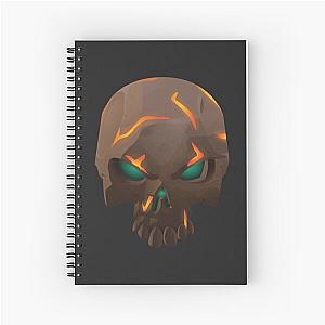 Ashen Foul Bounty Skull - Sea of Thieves Spiral Notebook