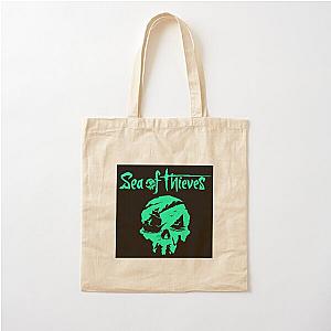 Sea Of Thieves Skull Cotton Tote Bag