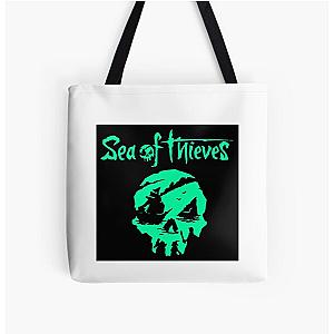 Sea Of Thieves Skull All Over Print Tote Bag