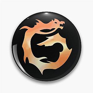 Fire Crystal Ashen Dragon - Sea of Thieves  Pin