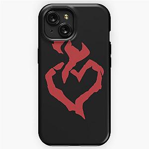 Red Black Burning Blade Symbol - Sea of Thieves  iPhone Tough Case