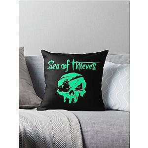 Sea Of Thieves Skull Throw Pillow