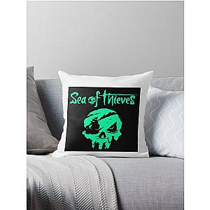 Sea Of Thieves Skull Throw Pillow