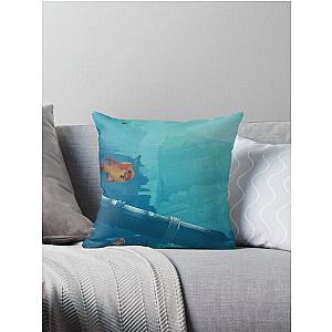 Underwater Shipwreck - Sea of Thieves  Throw Pillow