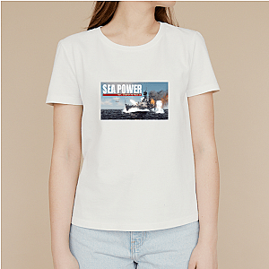 Sea Power = Strategy Supreme Sea Power T-Shirts