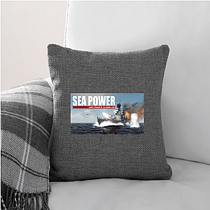 Sea Power = Strategy Supreme Sea Power Pillows Cover