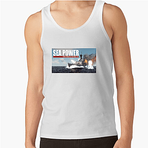 Sea Power = Strategy Supreme Sea Power Tank Tops