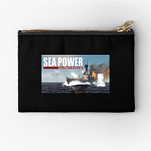 Sea Power = Strategy Supreme Sea Power Zipper Pouches