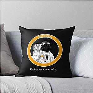Bitcoin Fast Throw Pillow