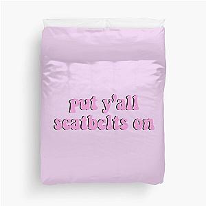Put Y'all on Pink Duvet Cover