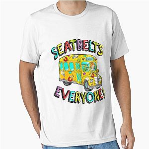Seatbelts Everyone Safety Magic School Bus Driver Job T-Shirt
