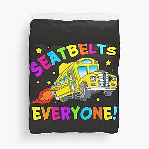 Seatbelts Everyone Magic School Bus Driver Halloween Costume Duvet Cover
